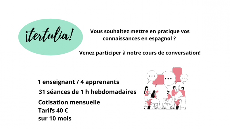 Cours de conversation (Tertulia)