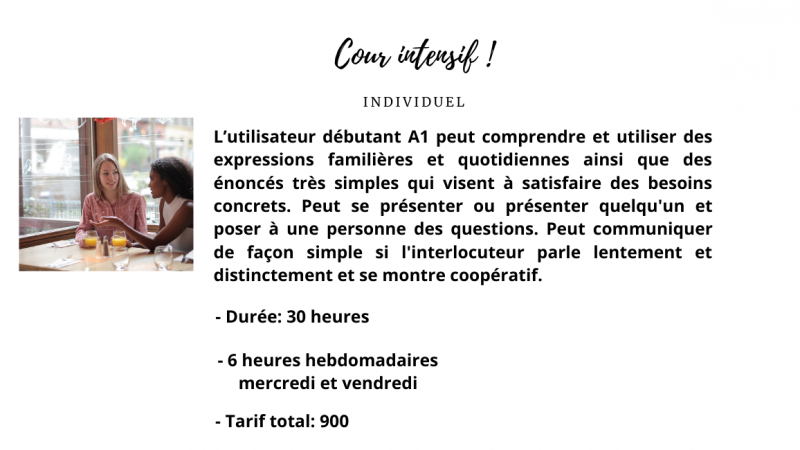 Cours individuel